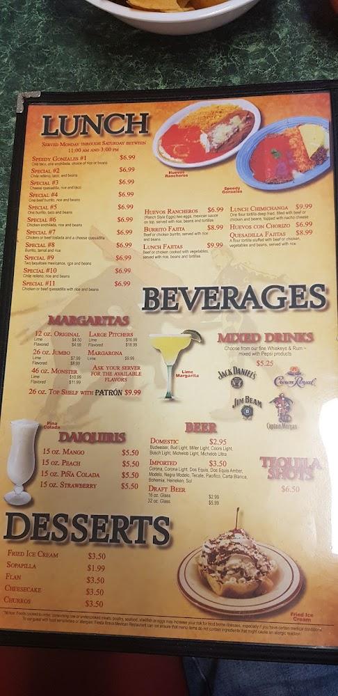 Fiesta Brava Menu image 3
