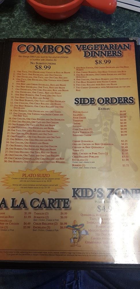 Fiesta Brava Menu image 4